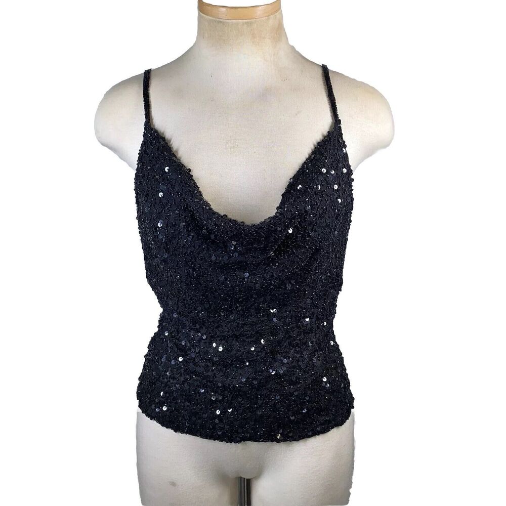 NWT  The White House Black Market Women’sSequin Top